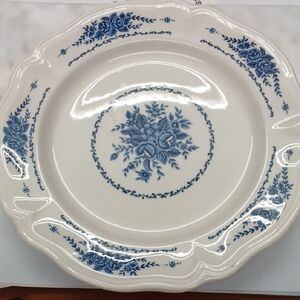 Classic Blue Floral Dinner Plate Set Of 4